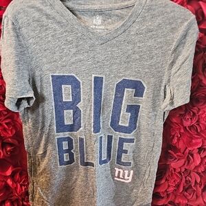 Gray and Blue Kids Shirt